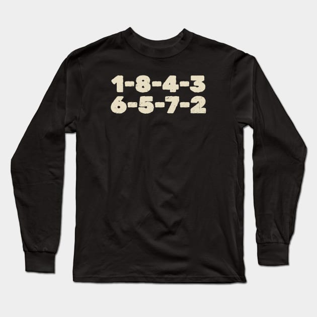 1-8-4-3-6-5-7-2 Firing Order Funny Long Sleeve T-Shirt by SUMAMARU